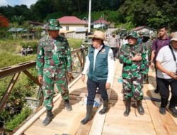 Jembatan Bailley Selesai Dibangun