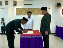 KPU Gelar Pelantikan Pengganti PPK PPT