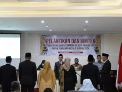 Enam Orang Panwascam Pilkada Dilantik