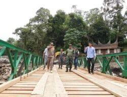 Sejumlah Jembatan Bailey Dibagun