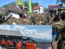 PEMKO SOLOK KIRIM TIM EVAKUASI KORBAN BENCANA TANAH DATAR