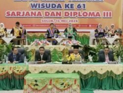 WAWAKO SOLOK HADIRI WISUDA KE 61 UMMY