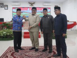 Sekda Iqbal Ramadi Payana Sampaikan Nota Penjelasan Bupati Tanah Datar