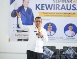 BUPATI SOLOK & ATHARI JADI NARASUMBER SEMINAR KEWIRAUSAHAAN DI AGAM