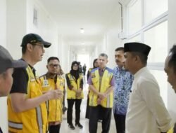 WAWAKO SOLOK DAMPINGI SEKRETARIS DITJEN PERUMAHAN PUPR TINJAU RUSUNAWA