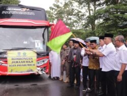 204 JCH Kota Payakumbuh Bertolak Ke Embarkasi Padang