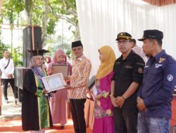 Acara Perpisahan Sekolah di Wisuda Tahfiz SD se Nagari Maek