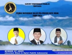 PILKADA KOTA SOLOK 2024 BERPOTENSI HEAD TO HEAD