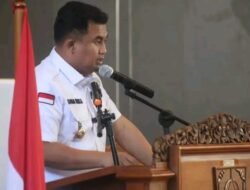 Bupati Berikan Jawaban Atas Pandangan Umum DPRD Terhadap Ranperda Pertanggungjawaban Pelaksanaan APBD