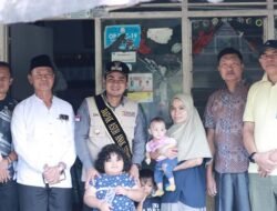 WAWAKO SOLOK BAPAK ASUH STUNTING KUNJUNGI RUMAH WARGA