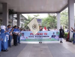 Pj Wako Suprayitno Lepas Dua Ribu Lima Ratus Lebih Siwa TK Ikut Pawai