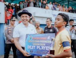 BUPATI SOLOK TUTUP TURNAMEN GSI KABUPATEN SOLOK