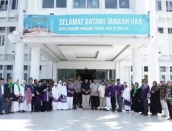 Jemaah Haji Kloter XVII Sampai di Padang Panjang