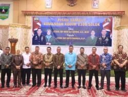 WAKO SOLOK HADIRI SERTIJAB DANDIM 0308 SOLOK