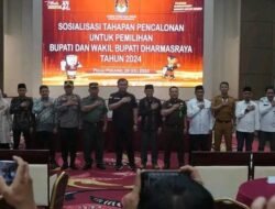 SUTAN RISKA BUKA SOSIALISASI TAHAPAN PENCALONAN BUPATI DAN WABUP 2024