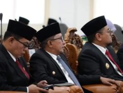 Bupati, Wabup dan DPRD Tanah Datar Dengarkan Pidato Kenegaraan Presiden RI