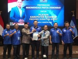 DPP Demokrat Rekomendasikan Sabar AS-Sukardi Untuk Maju Pilkada Pasaman