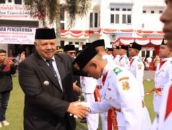 PASKIBRA KOTA SOLOK TAHUN 2024 DI KUKUHKAN