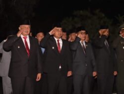 WAKO DAN WAWAKO SOLOK IKUTI APEL KEHORMATAN DAN RENUNGAN SUCI
