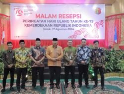 PEMKO SOLOK GELAR MALAM RESEPSI PERINGATAN HUT RI KE 79