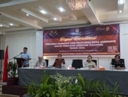 KPU KOTA SOLOK GELAR RAKOR PERSIAPAN KAMPANYE DAN PELAPORAN DANA KAMPANYE