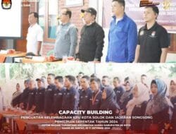 SONSONG PEMILIHAN SERENTAK, KPU KOTA SOLOK GELAR CAPACITY