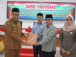 8 Fraksi DPRD Tanah Datar Sampaikan Pandangan Umum