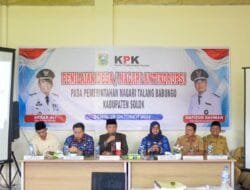 STAF AHLI BIDANG PEMERINTAHAN HADIRI PENILAIAN CALON DESA/NAGARI PERCONTOHAN ANTIKORUPSI