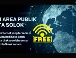 PEMKO SOLOK SEDIAKAN LAYANAN WIFI GRATIS DI AREA PUBLIK