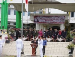 Pjs. Bupati Limapuluh Kota Ahmad Zakri Bertindak Selaku Inspektur Upacara HUT Pahlawan