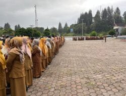 SEKDA KABUPATEN SOLOK PIMPIN APEL GABUNGAN