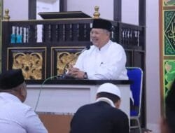 WAKO SOLOK SAFARI SUBUH DI MASJID BABUSSALLAM SIMPANG RUMBIO
