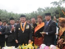 UPACARA PERINGATAN HUT KABUPATEN DHARMASRAYA KE-21 BERLANGSUNG KHIDMAT