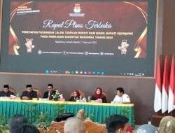 PASANGAN CALON BUPATIDAN WAKIL BUPATI SIJUNJUNG BENNY-IRADDATILLAH DITETAPKAN