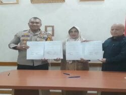 DISDUKCAPIL KOTA SOLOK KERJASAMA IKD DENGAN POLRES SOLOK KOTA DAN PERUMDA AIR MINUM