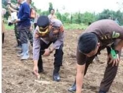 WAKAPOLRES SOLOK KOTA HADIRI ZOOM MEETING PENANAMAN JAGUNG SERENTAK NASIONAL