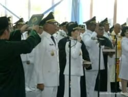 Eka Putra Dan Ahmad Fadly Resmi Menjabat Sebagai Bupati Tanah Datar Periode 2025-2030