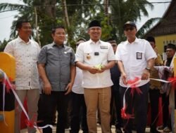 Jembatan Gantung Siguntur Diresmikan, Persembahan Manis Sutan Riska di Ujung Masa Jabatan