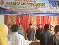 MUSRENBANG KELURAHAN TANAH GARAM DIGELAR