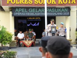 IRMAN YEFRI HADIRI GELAR PASUKAN SERENTAK OPERASI KESELAMATAN SINGGALANG
