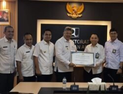 WAKO DAN WAWAKO SOLOK AUDENSI DENGAN DIREKTUR AIR TANAH DAN AIR BAKU KEMENTERIAN PUPR RI