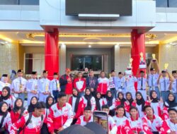 Lomba Paskibraka Kabupaten Dharmasraya 2025, SMPN Unggul dan SMAN 1 Pulau Punjung Raih Juara Pertama