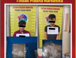 DUA ORANG DIAMANKAN PENYALAHGUNAAN NARKOBA
