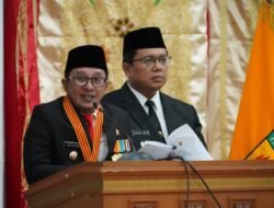 BUPATI EKA DAN WAKIL BUPATI AHMAD SAMPAIKAN VISI MISI