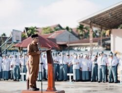WAKO  SOLOK JADI IRUP UPACARA DI SMAN 3