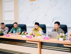 WABUP SOLOK DISKUSI BERSAMA KEPALA BADAN BANK TANAH DORONG