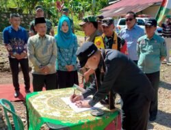 Wakil Bupati Lima Puluh Kota Sambut Tim Wasev TMMD/N ke-124