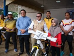 Polres Tanah Datar Gelar Kegiatan Olah Raga Bersama