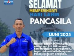ALI ANGGOTA DPRD PROVINSI SUMBAR, UCAPKAN SELAMAT HARI LAHIR PANCASILA