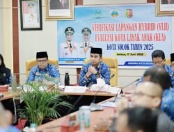 WALI KOTA SOLOK RAMADHANI KIRANA PUTRA IKUTI VERIFIKASI LAPANGAN HYBRID (VLH)